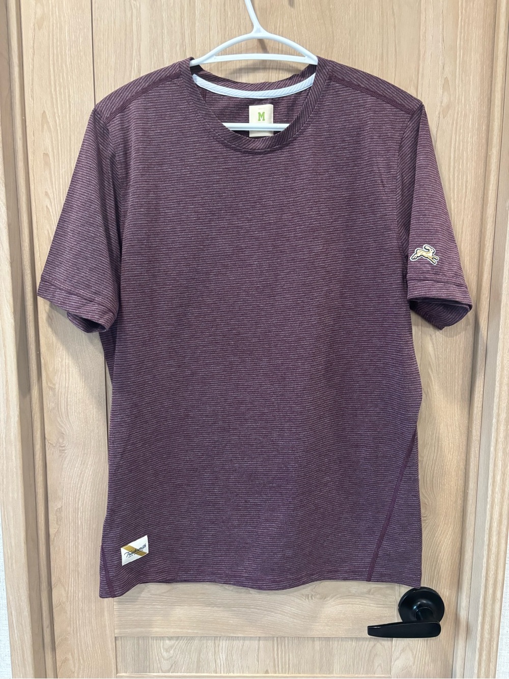 Tracksmith Mens T Shirt Size M Maroon